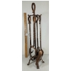 COPPER FIREPLACE SET