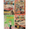 Image 3 : LOT OF 8 - CHARLTON COMICS - HOT RODS, BLONDIE, TEEN-AGE LOVE, DRAG N WHEELS & SURF N WHEELS