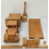 Image 2 : WOOD TRUCK W/ TRAILER
