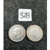 Image 2 : LOT OF 2 - 1943 CDN 50 CENT COINS