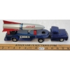 Image 1 : TRADEMARK JAPAN TIN FRICTION JUPITER ROCKET & TRUCK TRAILER