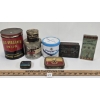 Image 2 : LOT OF 8 - TOBACCO TINS - INCL 3 NUNS, CAPSTAN NAVY CUT, OLD VIRGINIA ETC.