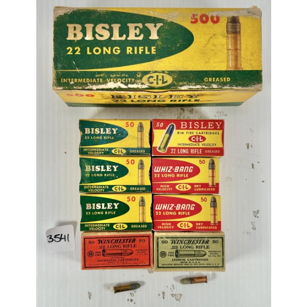 AMMO: 400X MIXED CIL & WIN .22 LR