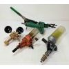 Image 2 : LOT OF 4 - RCBS RELOADING PRESS, POWDER MEASURERS & PSI GAUGE
