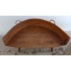 Image 5 : TWO-HANDED GRAIN THRESHER - REPURPOSED INTO COFFEE TABLE