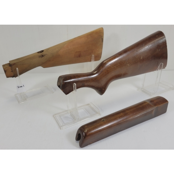 LOT OF 3 - BUTTSTOCKS & FOREND 