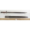 Image 1 : WWII AUSTRALIAN P.07 BAYONET W/ LEATHER SCABBARD