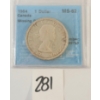 Image 3 : 1964 CDN SILVER DOLLAR - CCCS GRADED