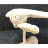 Image 2 : HAWK CARRYING CATCH BY KAROO ASHEVAK (1940 - 1974) - BONE