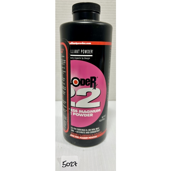POWDER: 1 LB ALLIANT RELOADER 22