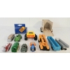Image 8 : LOT OF 12 - MISC DIECAST MODELS, TONK TRAILER, & PLASTIC CARS - INCL CORGI