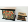 Image 1 : LOT OF 2 - FIRST NATIONS BOXES BY STEWART WEBBER & CLARENCE R. WELLES