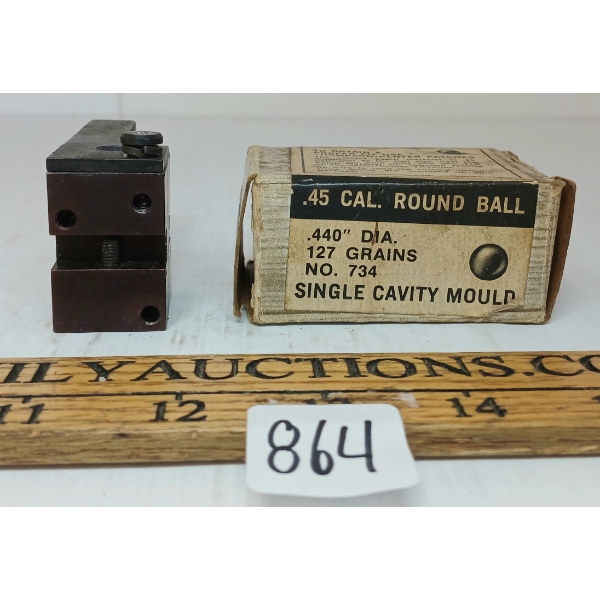 THOMPSON/CENTER ARMS .45CAL ROUND BALL BULLET MOULD