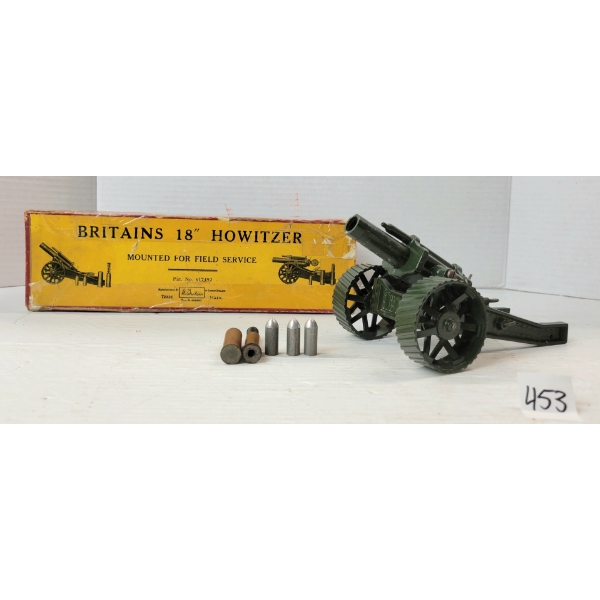 BRITAINS LEAD MODEL 18IN HOWITZER