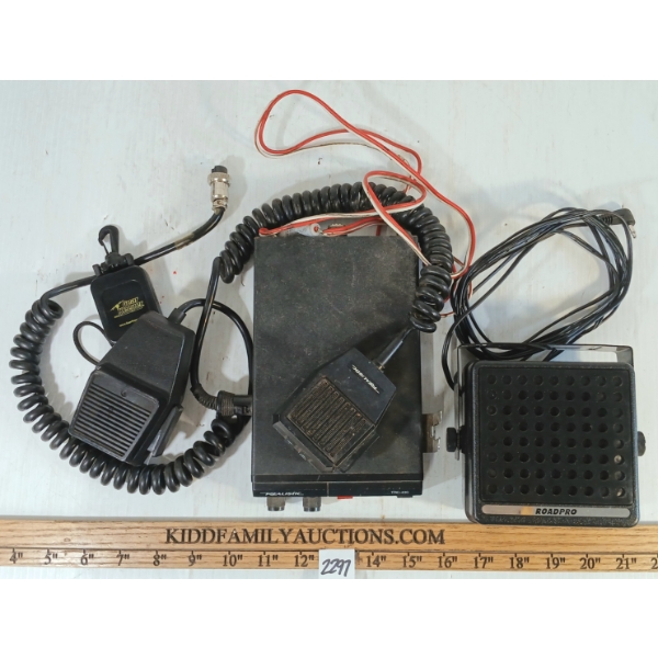 LOT OF 3 - CB RADIO ACCESSORIES