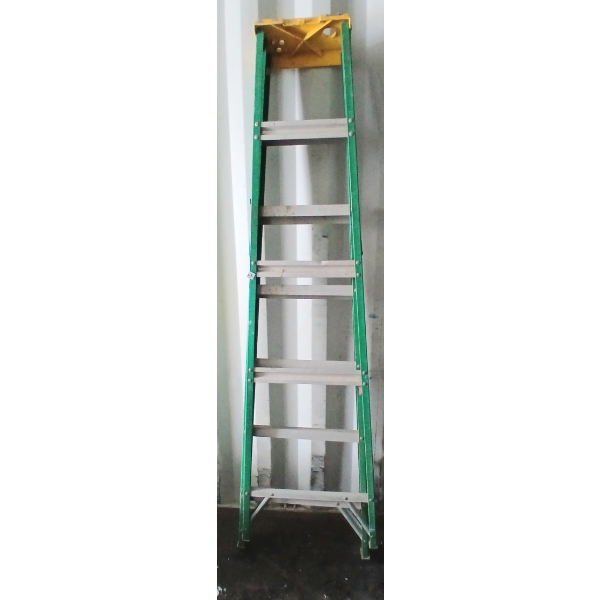DAVIDSON 7.5FT FIBERGLASS LADDER