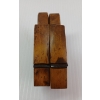 Image 3 : LOT OF 2 - ENGLISH VICTORIAN VIOLIN MAKER'S BOXWOOD PLANES