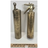 Image 2 : LOT OF 2 - LA FRANCE & STOP FIRE BRASS FIRE EXTINGUISHERS 