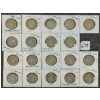 Image 1 : LOT OF 19 - 1973-1997 CDN 50 CENT COINS