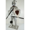 Image 2 : KNIGHT IN ARMOUR STATUE - TIN