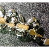 Image 5 : SHERMAN BLUE TONE RHINESTONE NECKLACE