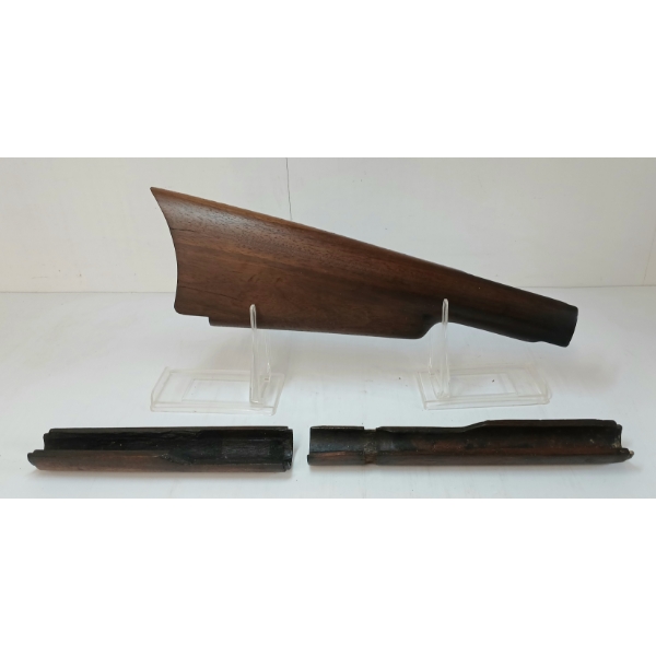 LOT OF 3 - UNKNOWN BUTT STOCK & FORENDS