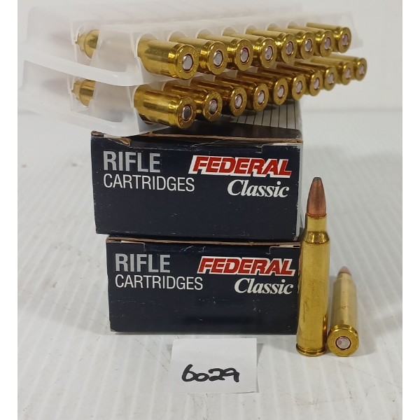 AMMO: 40X FEDERAL .223 REM - 55GR - HI-SHOK SP