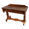 Image 1 : TRESTLE TABLE W/ DRAWER - PINE - C.LATE 19TH CENTURY