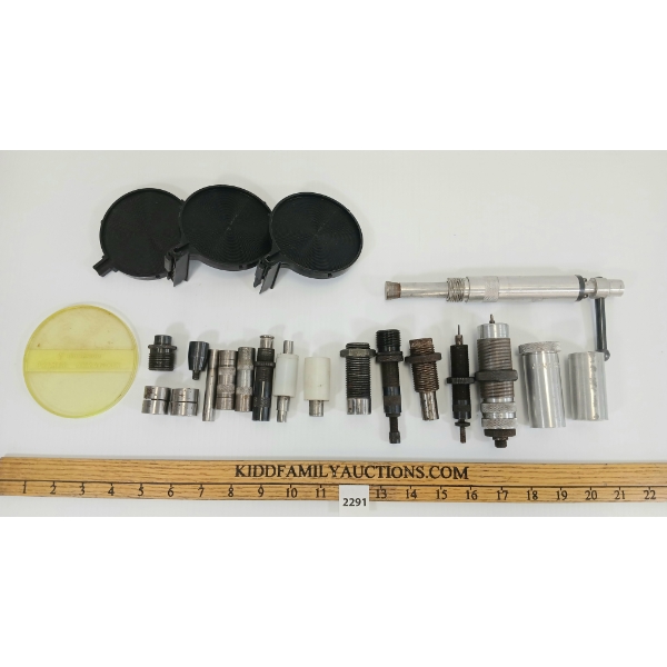 JOB LOT - QTY OF MISC. RELOADING DIES, ECT.