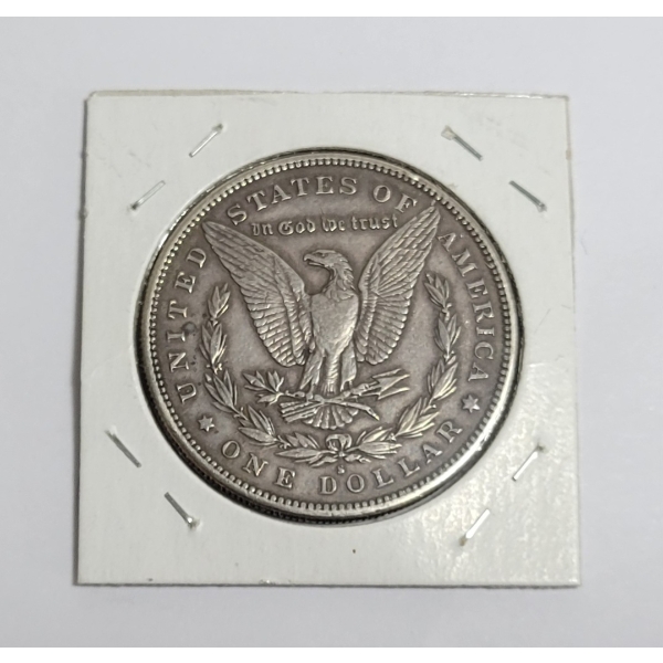 1880 U.S. MORGAN SILVER DOLLAR