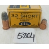 Image 1 : AMMO: 50X C.I.L. .32 SHORT - 80GR