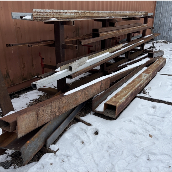 STEEL RACK W/ MIXED LENGTHS - HD