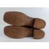 Image 5 : PAIR OF MEN'S SQUARE TOE BROWN SUEDE BOOTS