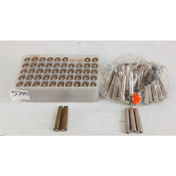 BRASS: 100X MIXED .22HORNET - 50X PRIMED - 50X UNPRIMED