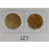 Image 2 : LOT OF 2 - 1961 & '62 U.S. UNCIRCULATED TOKENS - SEATTLE & DAKOTA