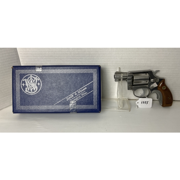 SMITH & WESSON MODEL 60 IN .38 SPL - PROHIB