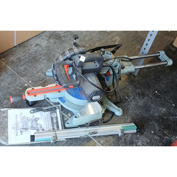 KING CANADA 10IN COMPOUND SLIDING MITER SAW W/ STAND