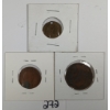 Image 2 : LOT OF 3 - 1791 GAMING TOKEN - 1781 GEORGE THE III COIN, ETC.