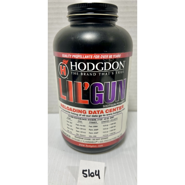 POWDER: 1 LB HODGDON LIL GUN