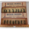Image 1 : LOT OF 2 - BRITAINS SOLDIERS LEAD FIGURES - NO. 2010 AIRBORNE INFANTRY & 2073 ROYAL AIR FORCE