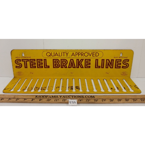 FORD STEEL BRAKE LINES METAL DISPLAY
