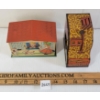 Image 4 : LOT OF 4 - COIN BANKS - INCL MARX BENJAMIN FRANKLIN THRIFT BANK, ZELL BOOK BANK, ETC