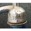 Image 6 : I. TURNER BEVERAGES - STREAKED - COBALT ACID-ETCHED - 26OZ SELTZER BOTTLE