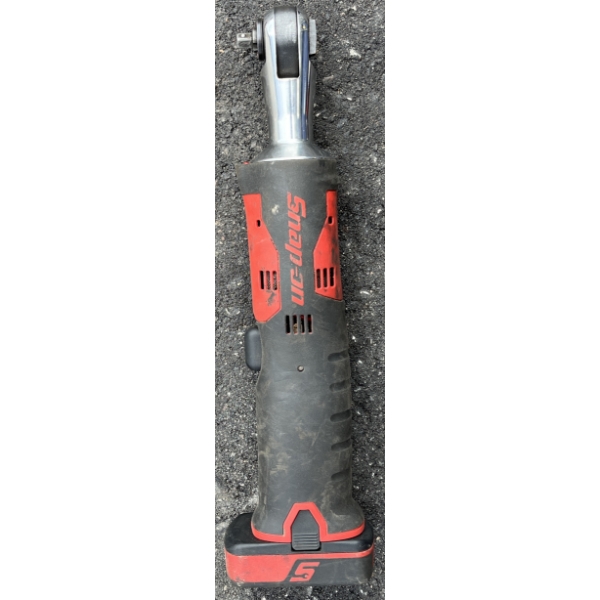 SNAP ON RATCHET W/ BATTERY - 1/4 DR.