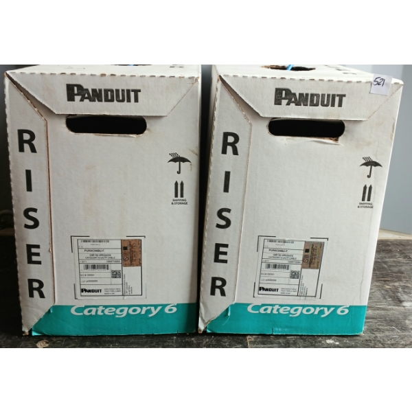 LOT OF 2 - CATEGORY 6 U/UTP CABLES
