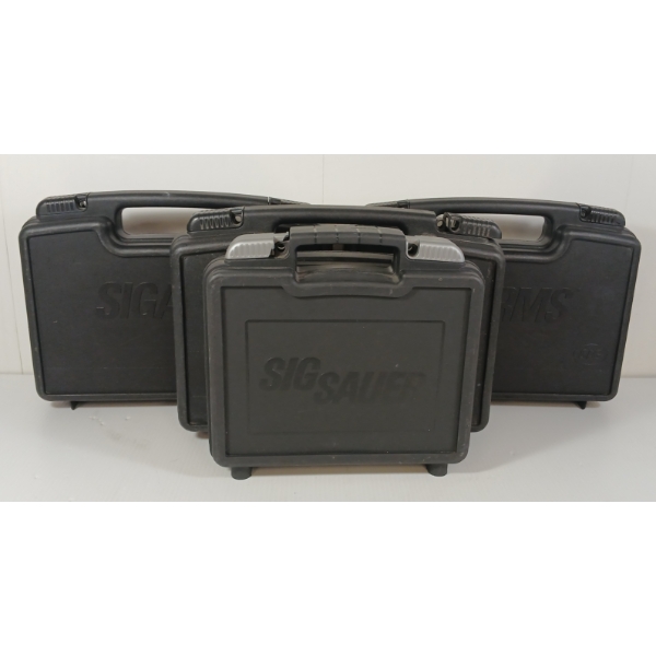 LOT OF 4 - SIGARMS HANDGUN CASES
