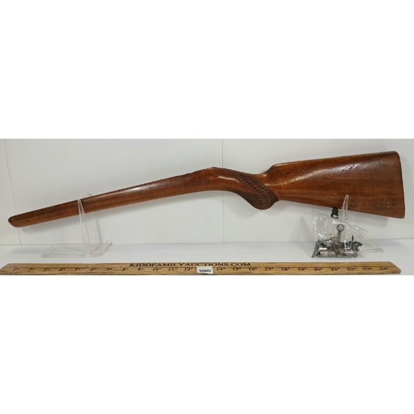 LOT OF 2 - HUSQVARNA .22 LR STOCK & MISC PARTS