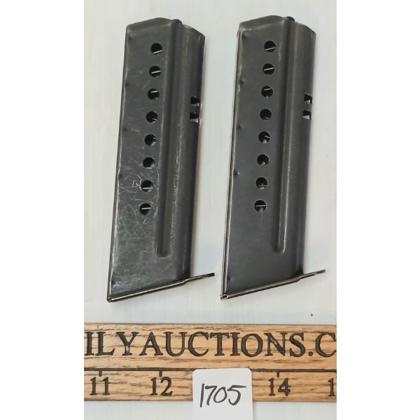 LOT OF 2 - SIG-SAUER P220 9MM MAGS - PAL REQ.