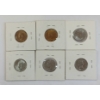 Image 3 : LOT OF 17 - 1904-1953 CDN 5 CENT COINS - INCL SILVER & STEEL