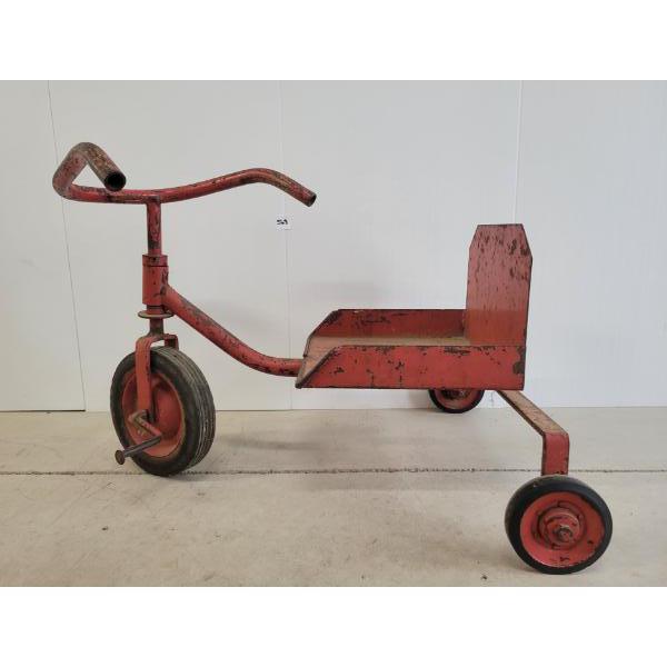 PRESSED STEEL RIDE-ON TRICYCLE